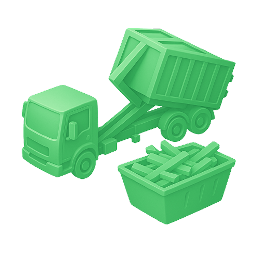 Collecte de déchet industrielle par entreprise privée